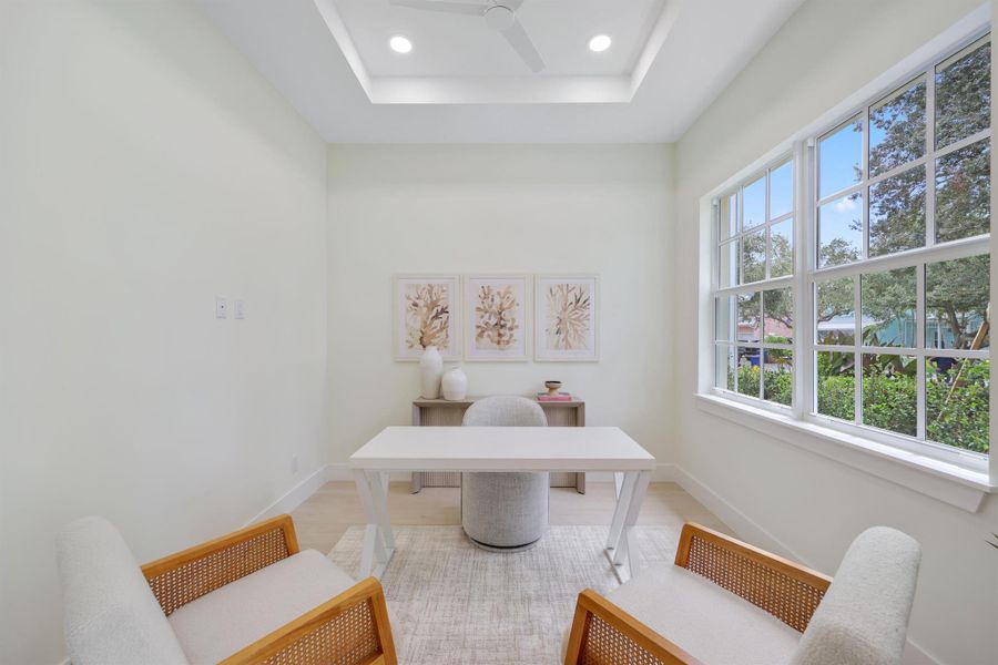 Furnished interior view inside a new home in , Jupiter (Image 33).