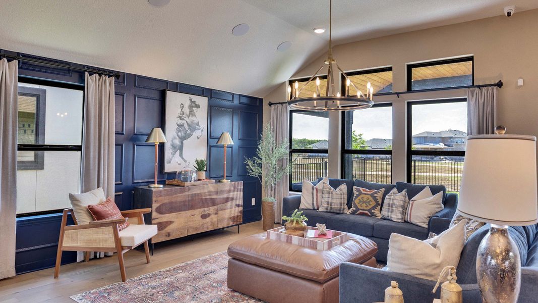 Mahogany Floor Plan - Representative Photo