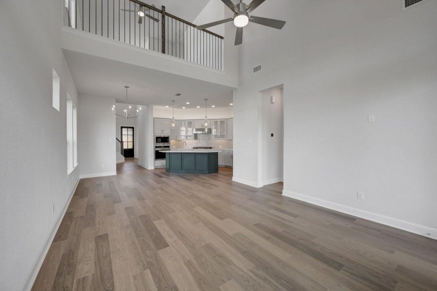 Spacious, unfurnished interior of a new home in Prairieland Village - Grove Collection, Cypress (Image 22).