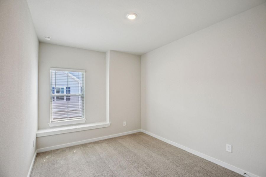 Spacious, unfurnished interior of a new home in Kemah Crossing - City Series, Kemah (Image 28). Spacious, unfurnished interior of a new home in Kemah Crossing - City Series, Kemah (Image 28).