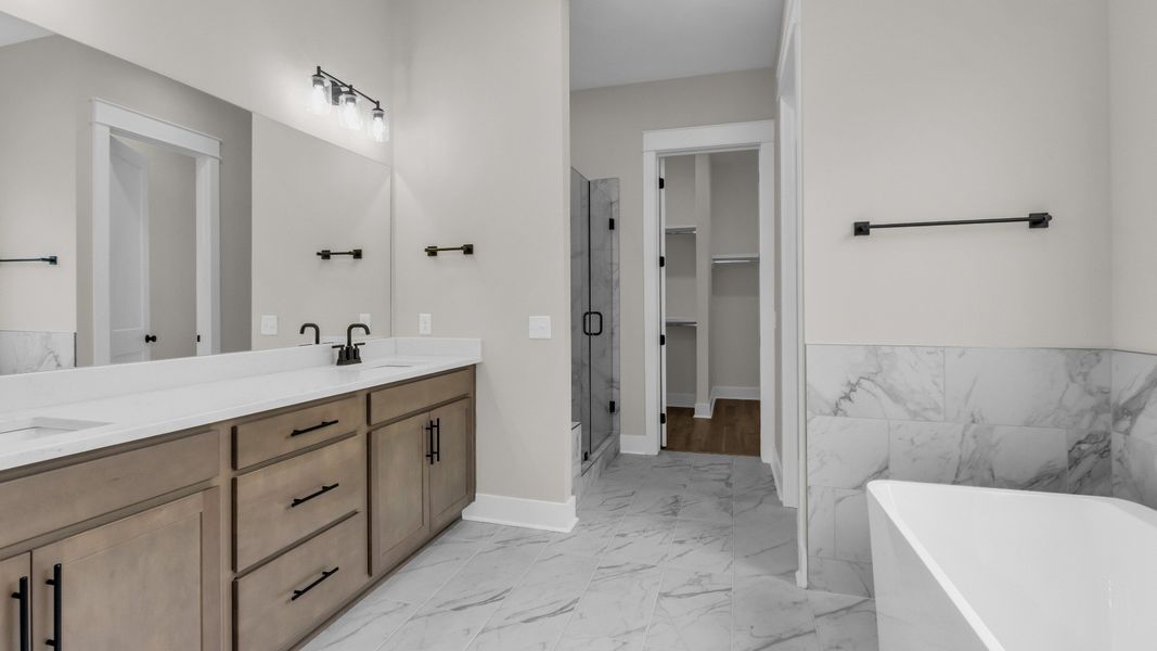 Furnished interior view inside a new home in Shelton Square, Murfreesboro (Image 25).