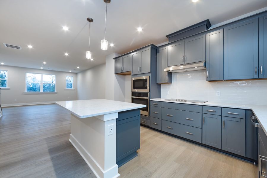 Furnished interior view inside a new home in Context at Oakhurst, Charlotte (Image 5).