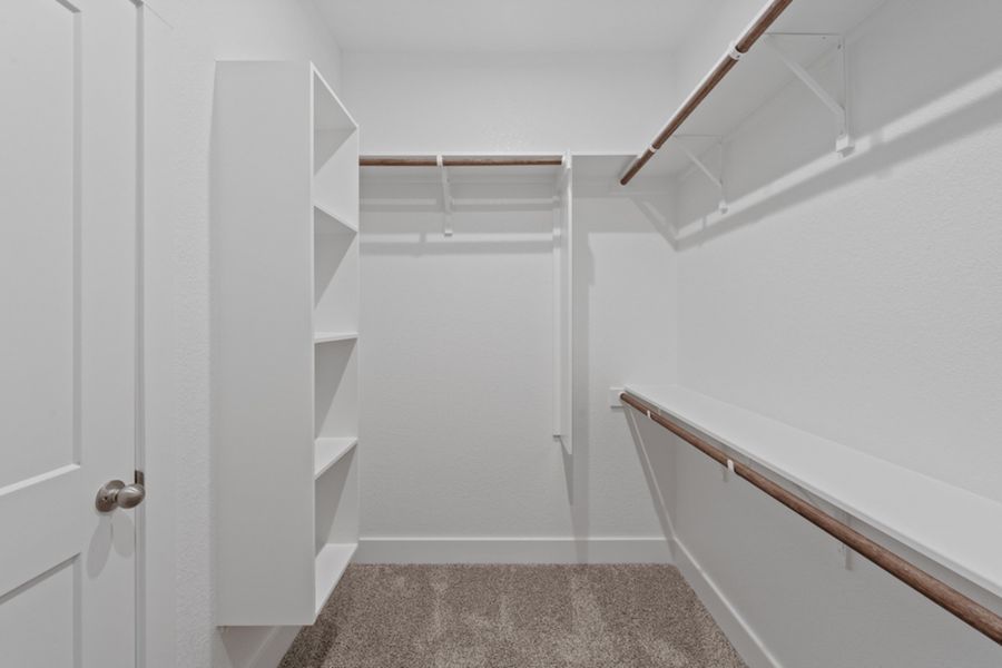 Representative unfurnished interior of a home built from the Austen by Omega Builders in North Point, Temple (Image 12).