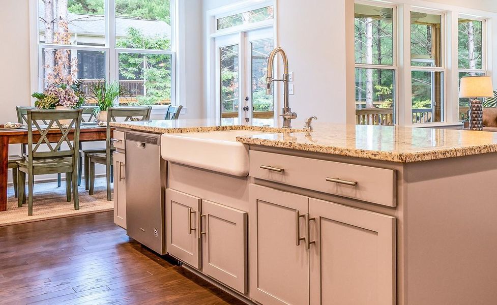 Representative furnished interior of a home built from the Muirfield by Greybrook Homes in Edmunds Farm, Clover (Image 38).