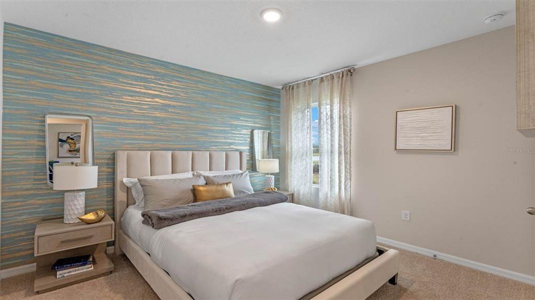 Furnished interior view inside a new home in Harmony West, St. Cloud (Image 33).