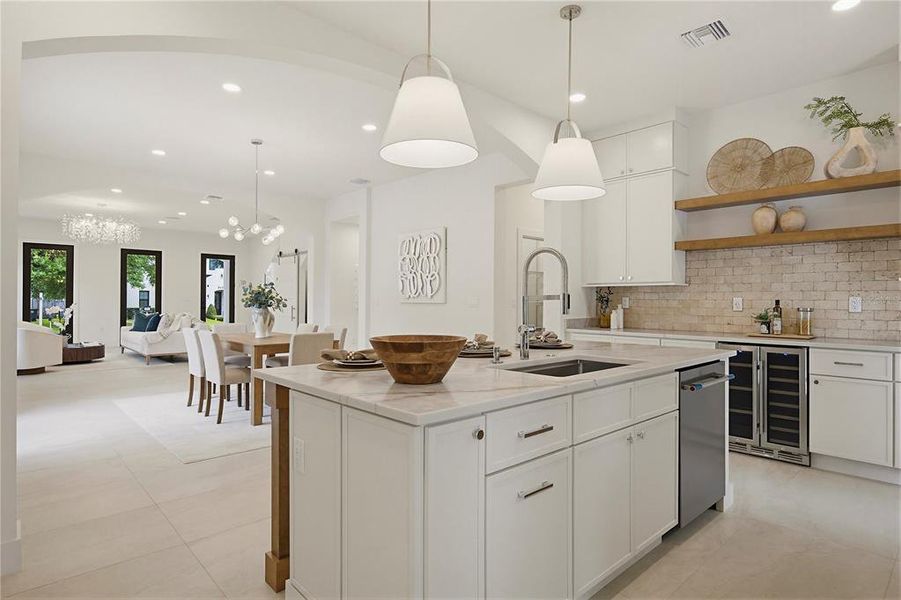 Furnished interior view inside a new home in , Winter Park (Image 7).