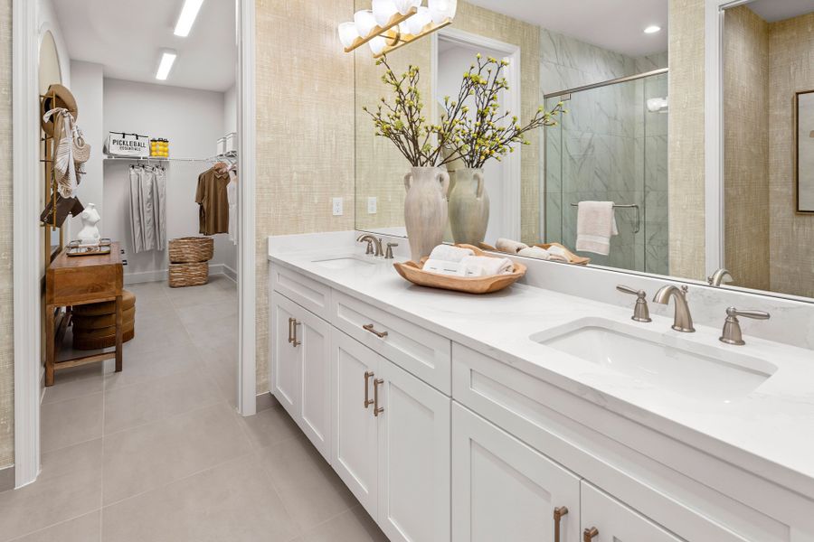 Representative furnished interior of a home built from the Areca by GL Homes in Valencia Parc at Riverland, Port St. Lucie (Image 10).