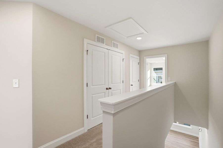 Furnished interior view inside a new home in Harrisburg Village Townhomes, Harrisburg (Image 15). Furnished interior view inside a new home in Harrisburg Village Townhomes, Harrisburg (Image 15).