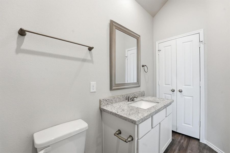Furnished interior view inside a new home in , Willis (Image 14).