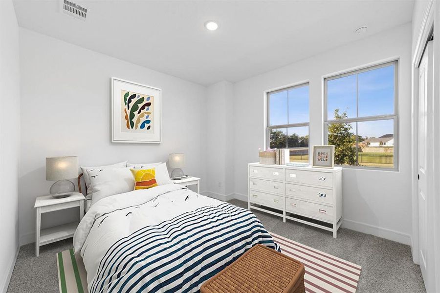 Furnished interior view inside a new home in Heritage Ranch, Sherman (Image 17).