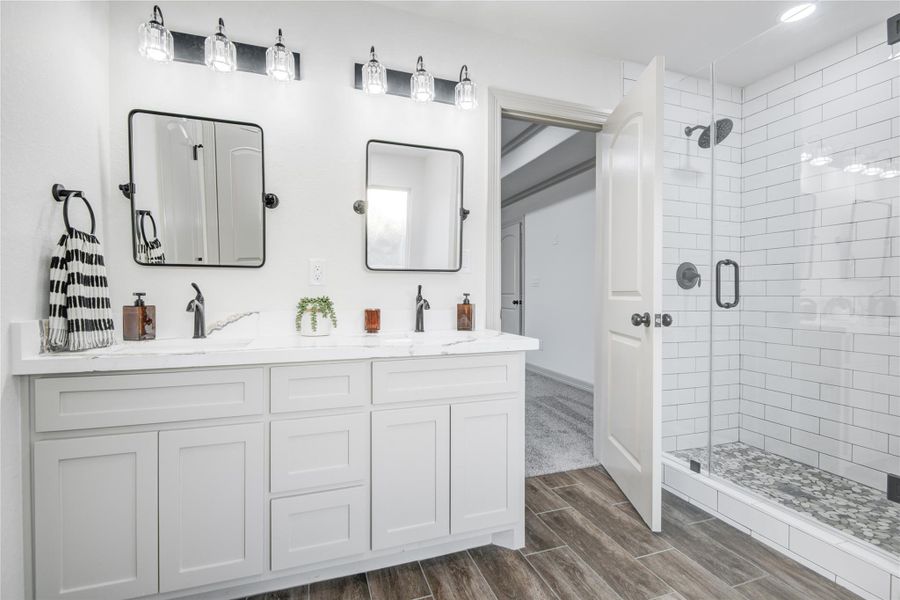 Furnished interior view inside a new home in , Lake Jackson (Image 9). Furnished interior view inside a new home in , Lake Jackson (Image 9).