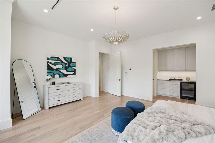 Furnished interior view inside a new home in , University Park (Image 35). Furnished interior view inside a new home in , University Park (Image 35).