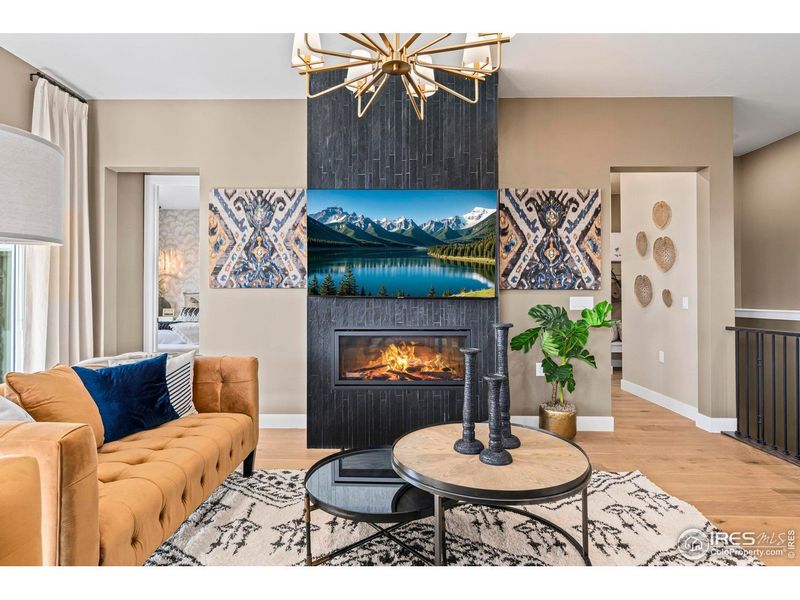 Furnished interior view inside a new home in , Fort Collins (Image 26).