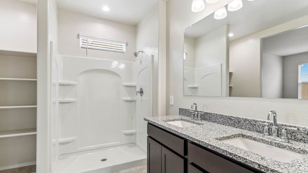 Furnished interior view inside a new home in Sorrento, Maricopa (Image 9). Furnished interior view inside a new home in Sorrento, Maricopa (Image 9).