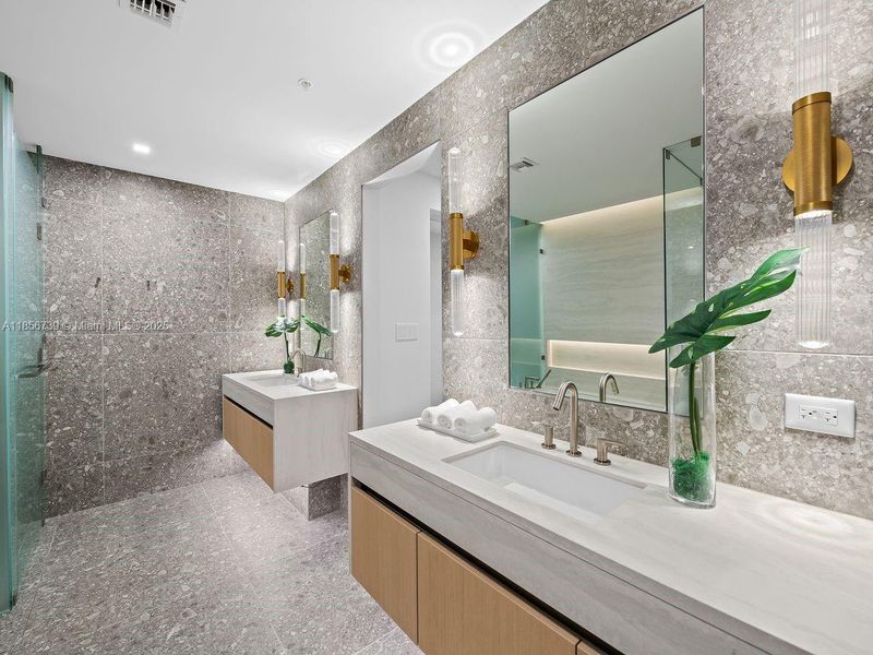 Furnished interior view inside a new home in Casamar, Pompano Beach (Image 14).