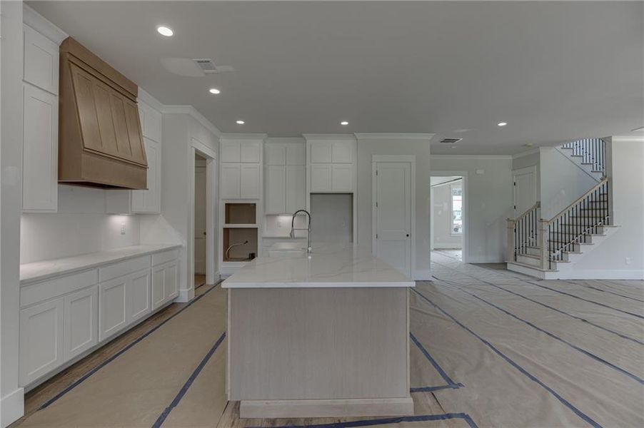 In-progress construction of a new home in , Buford, GA (Image 37).