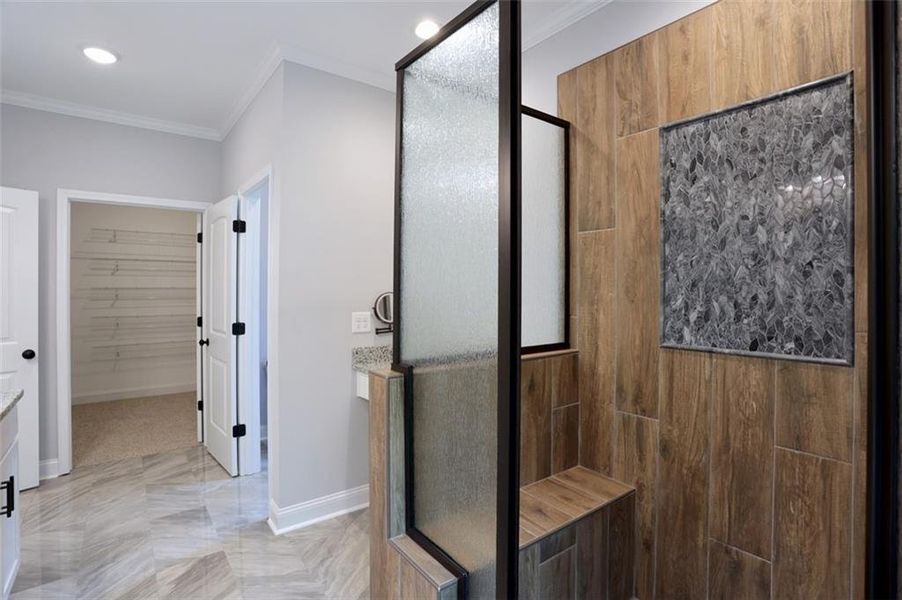 Furnished interior view inside a new home in , Dallas (Image 10). Furnished interior view inside a new home in , Dallas (Image 10).