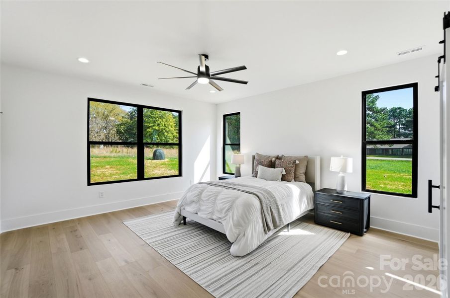 Furnished interior view inside a new home in , Mooresville (Image 40).