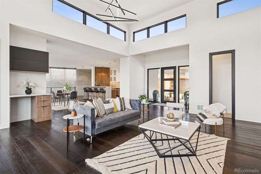 Furnished interior view inside a new home in , Golden (Image 4).
