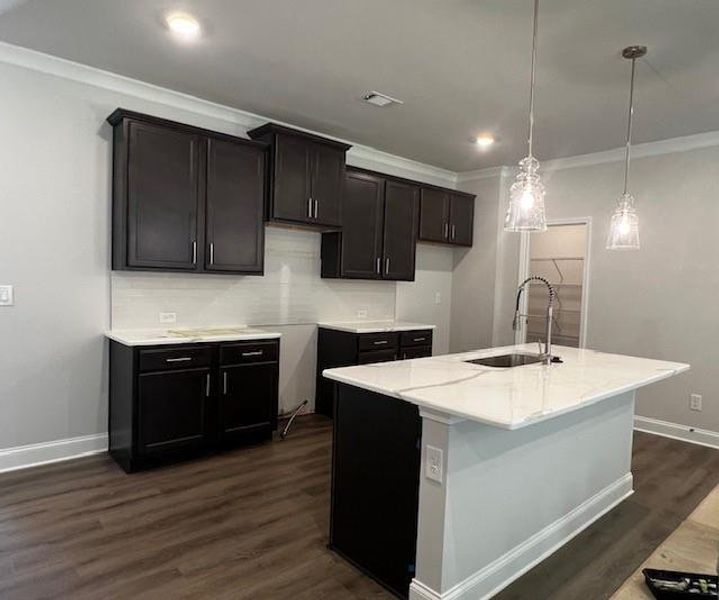 Furnished interior view inside a new home in Crofton Place Enclave, Snellville (Image 5).