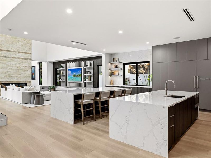 Furnished interior view inside a new home in , Orlando (Image 68).