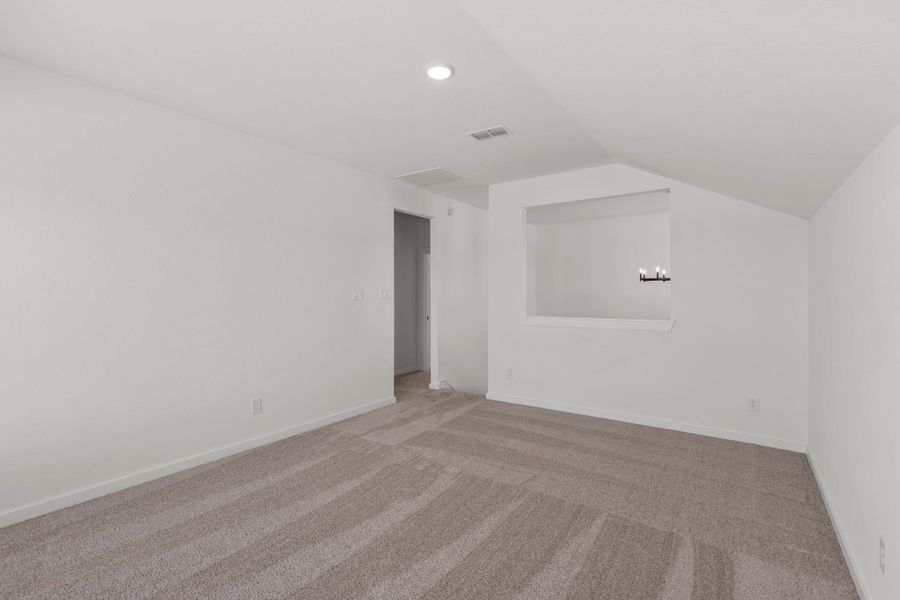 Spacious, unfurnished interior of a new home in Bridgeland 45', 50', 70', Cypress (Image 35).