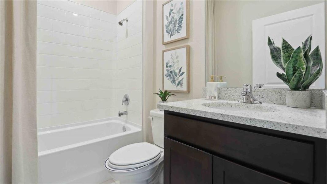Furnished interior view inside a new home in Twisted Oaks, Wildwood (Image 18).