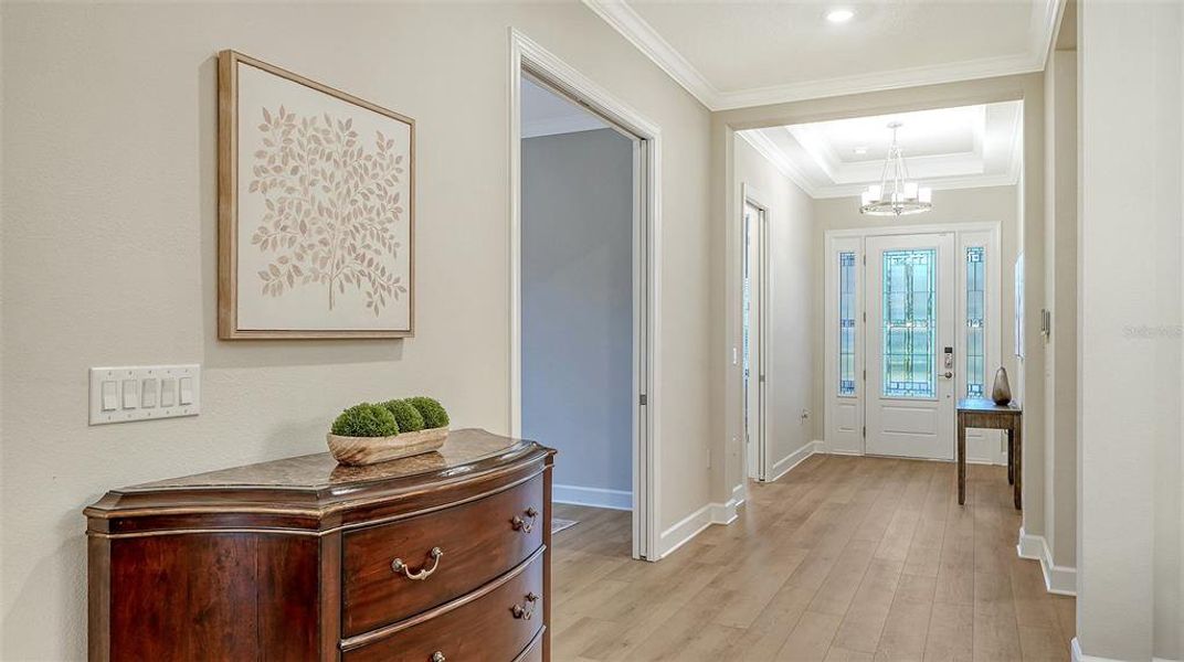 Furnished interior view inside a new home in Esplanade at Azario Lakewood Ranch, Lakewood Ranch (Image 38).