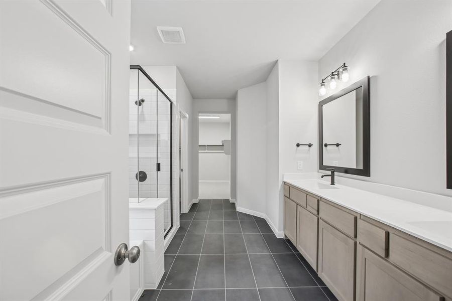 Furnished interior view inside a new home in Karis - Cottage Series, Crowley (Image 12).