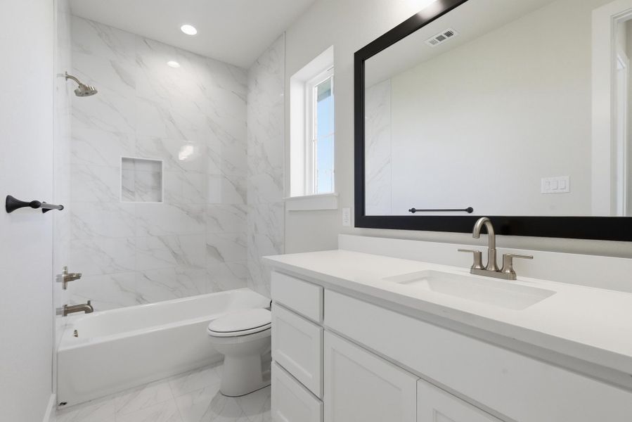 Furnished interior view inside a new home in Aledo Heights - Aledo ISD, Aledo (Image 10).