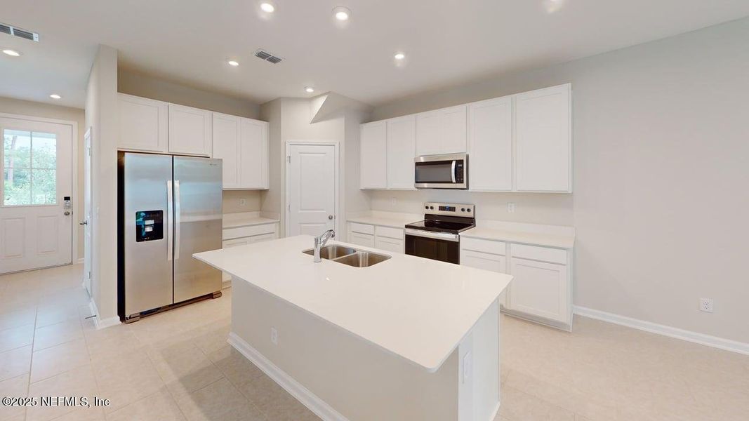Furnished interior view inside a new home in Egret Creek, Jacksonville (Image 6).