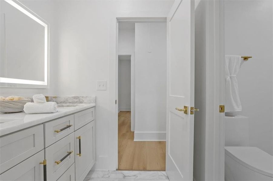 Furnished interior view inside a new home in , Canton (Image 14).