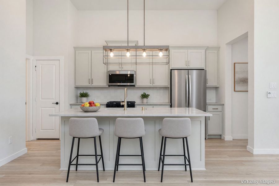 Furnished interior view inside a new home in Woodbridge Villas, Wylie (Image 11).