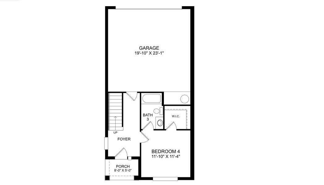 2D floor plan layout of this home in Westchase Station, Tampa, FL (Image 1). 2D floor plan layout of this home in Westchase Station, Tampa, FL (Image 1).