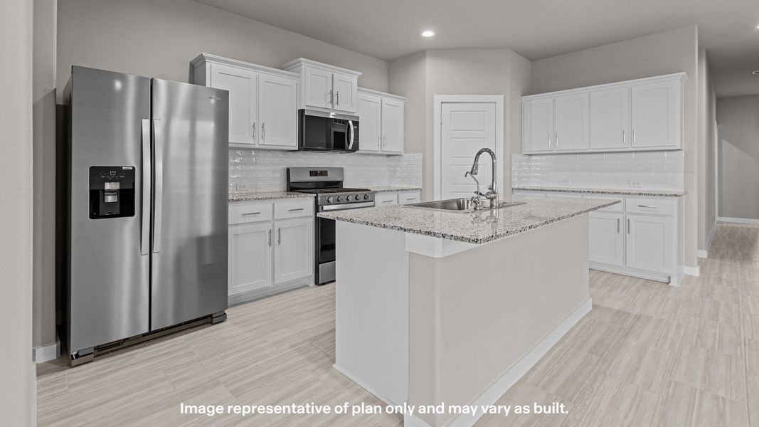 Furnished interior view inside a new home in Legacy South, Midland (Image 6). Furnished interior view inside a new home in Legacy South, Midland (Image 6).