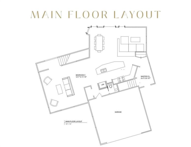 2D floor plan layout of this home in , Atlanta, GA (Image 5).