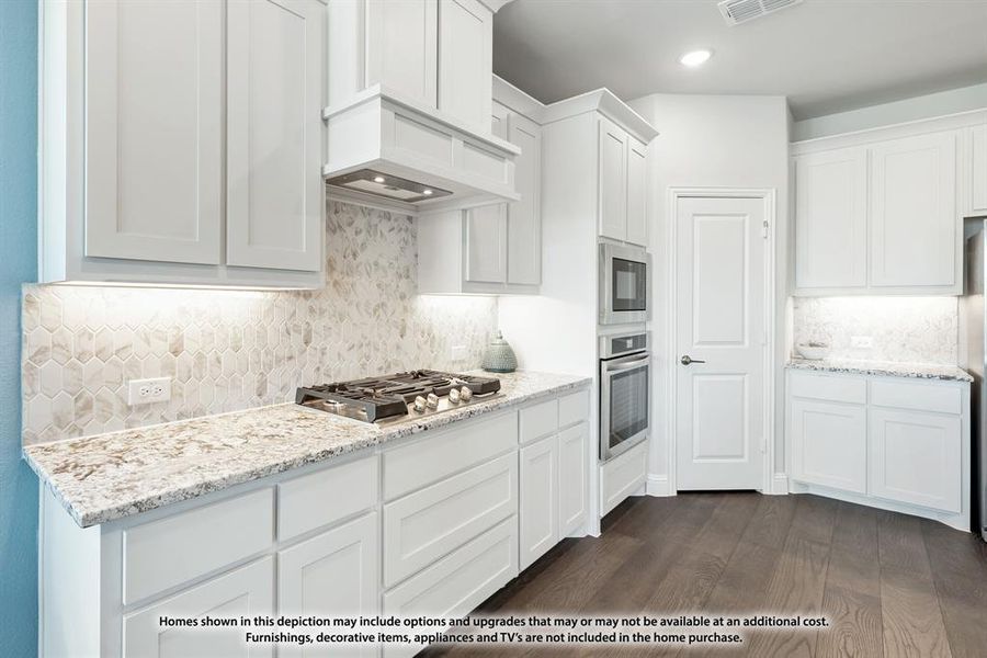 Furnished interior view inside a new home in Silo Mills, Joshua (Image 22).