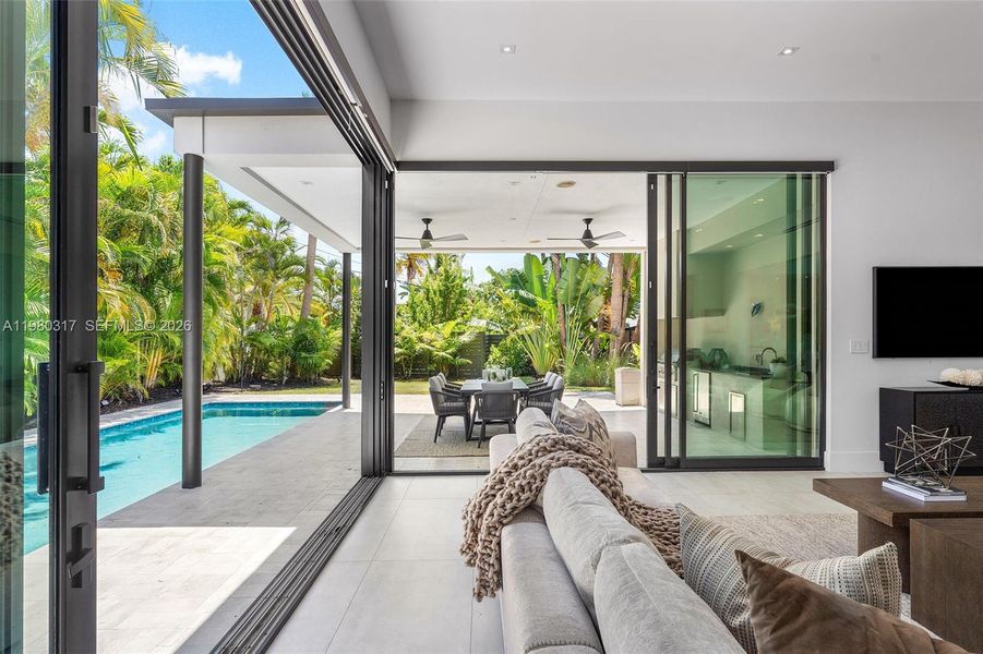 Exterior details and patio area of a home in , Fort Lauderdale (Image 32).