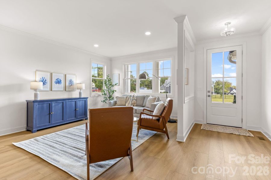 Furnished interior view inside a new home in , Denver (Image 5).