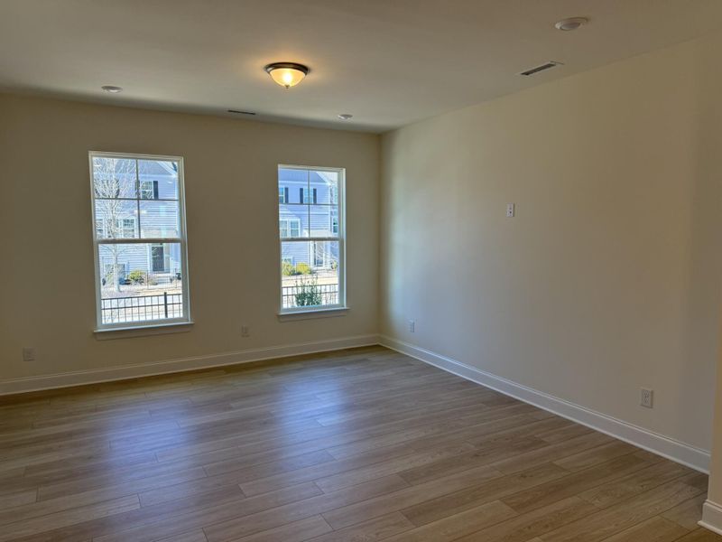 Spacious, unfurnished interior of a new home in Enclave at Traditions Townhomes, Wake Forest (Image 9).