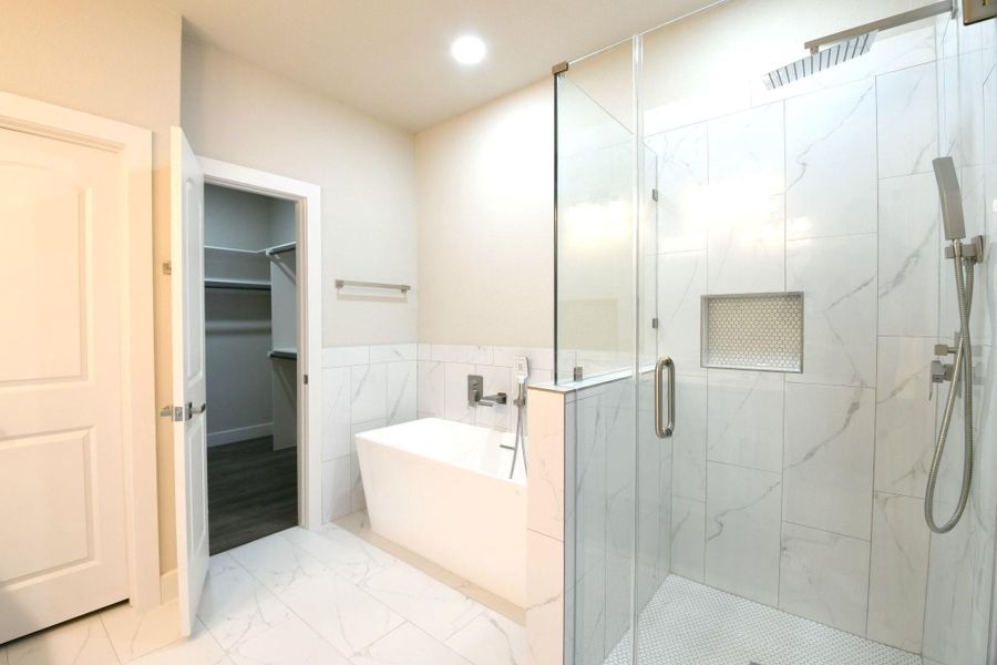 Furnished interior view inside a new home in , Houston (Image 11).