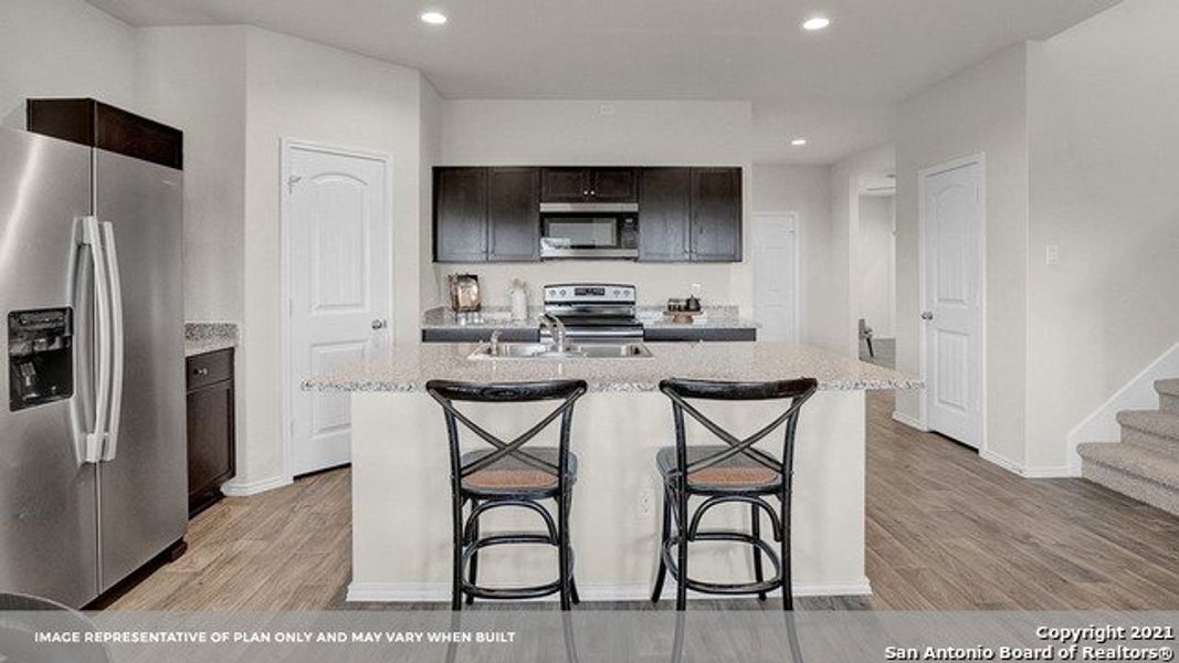 Furnished interior view inside a new home in Arroyo Ranch, Seguin (Image 27). Furnished interior view inside a new home in Arroyo Ranch, Seguin (Image 27).