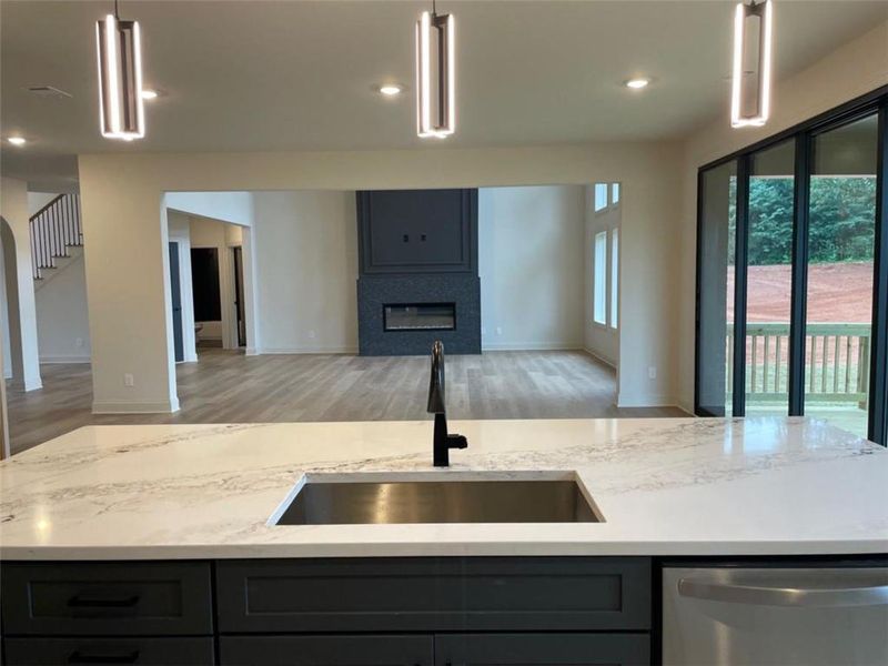 Furnished interior view inside a new home in , Conyers (Image 12).