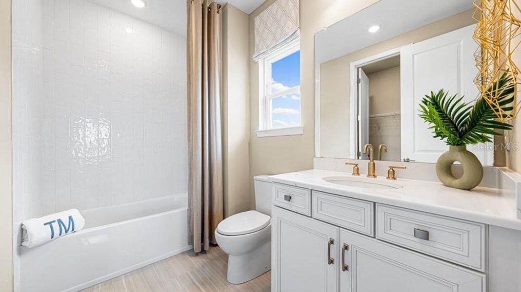 Furnished interior view inside a new home in Victoria Lakes, Odessa (Image 5). Furnished interior view inside a new home in Victoria Lakes, Odessa (Image 5).