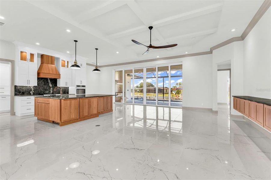 Furnished interior view inside a new home in , Punta Gorda (Image 9).