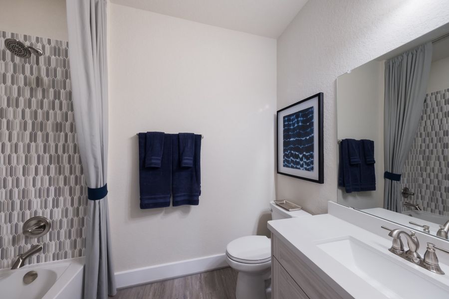 Furnished interior view inside a new home in Veramendi, New Braunfels (Image 10). Furnished interior view inside a new home in Veramendi, New Braunfels (Image 10).