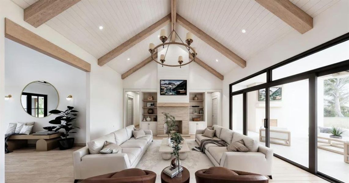 Furnished interior view inside a new home in , Corsicana (Image 6). Furnished interior view inside a new home in , Corsicana (Image 6).