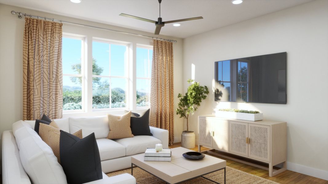 Representative furnished interior of a home built from the 2001 by Risewell Homes in Harvest Crossing, Aurora (Image 6). Representative furnished interior of a home built from the 2001 by Risewell Homes in Harvest Crossing, Aurora (Image 6).
