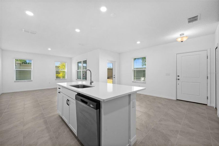 Furnished interior view inside a new home in , Palmetto (Image 5).