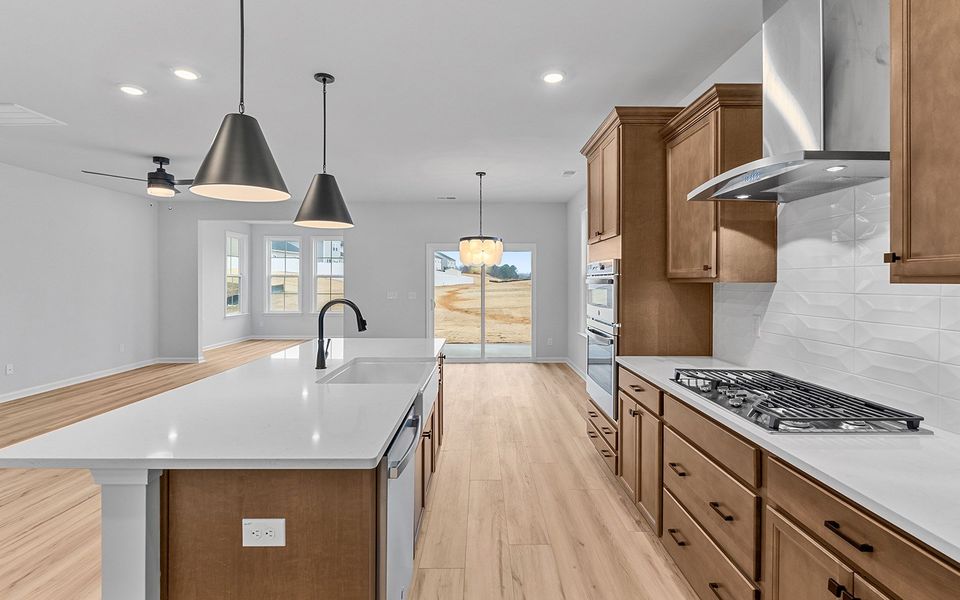 Furnished interior view inside a new home in Fieldstone, Lexington (Image 11).